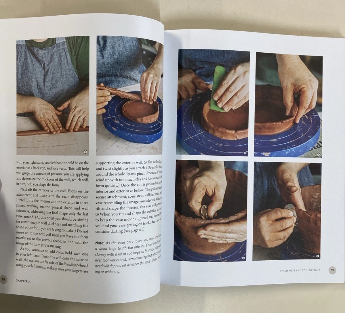 Mastering Hand Building HC Sunshine Cobb 2018 ceramics techniques As New
