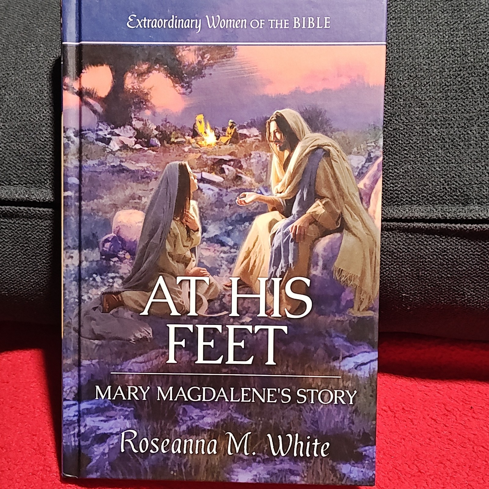 Roseanna M. White At His Feet Mary Magdalene’s Story HC Guideposts 2023 DJ