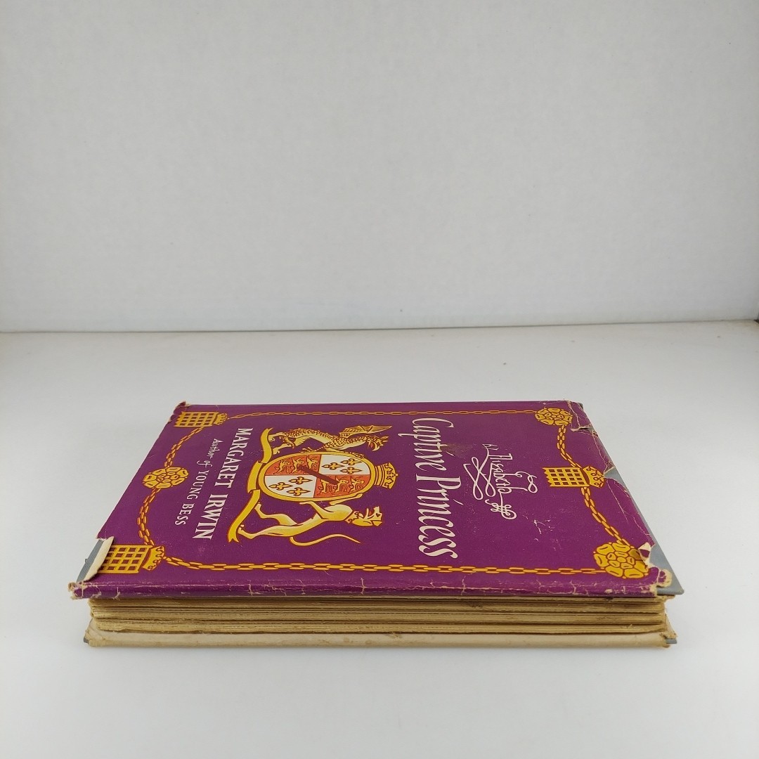 Elizabeth Captive Princess Margaret Irwin 1948 Harcourt, Brace & Co Book Club Ed