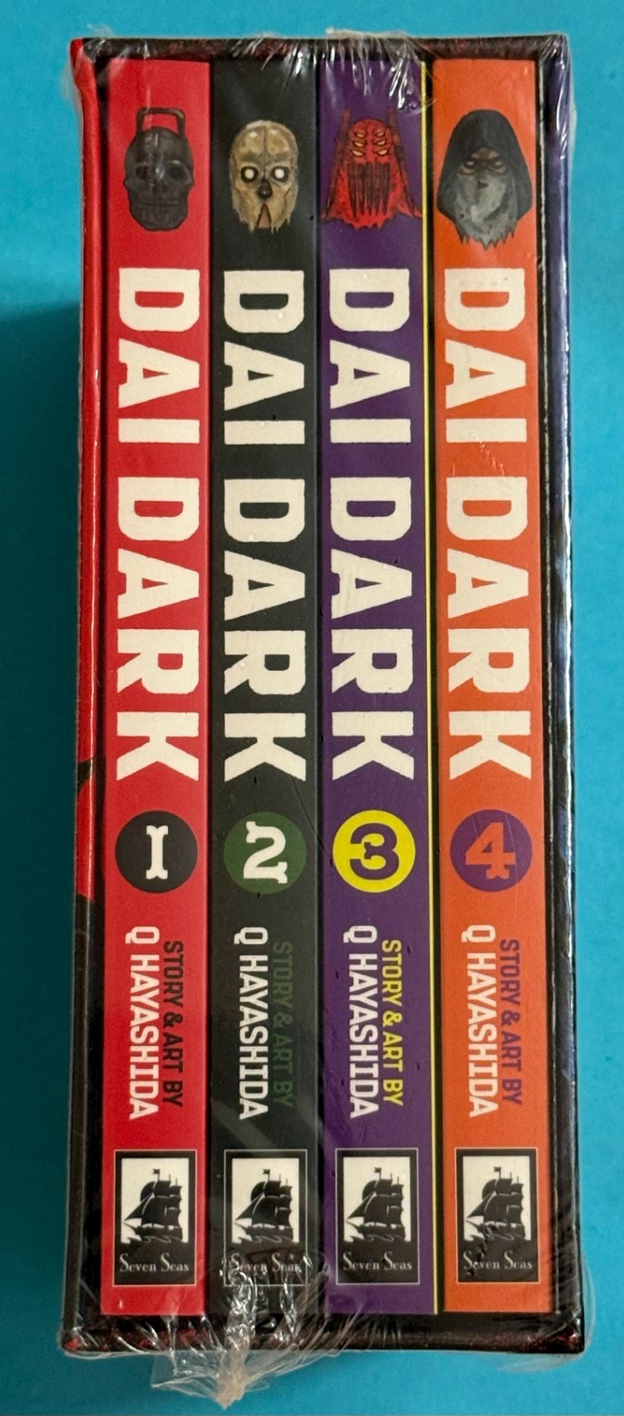 Dai Dark Manga Box Set (Manga Vol #1-4 + Poster) New/Sealed