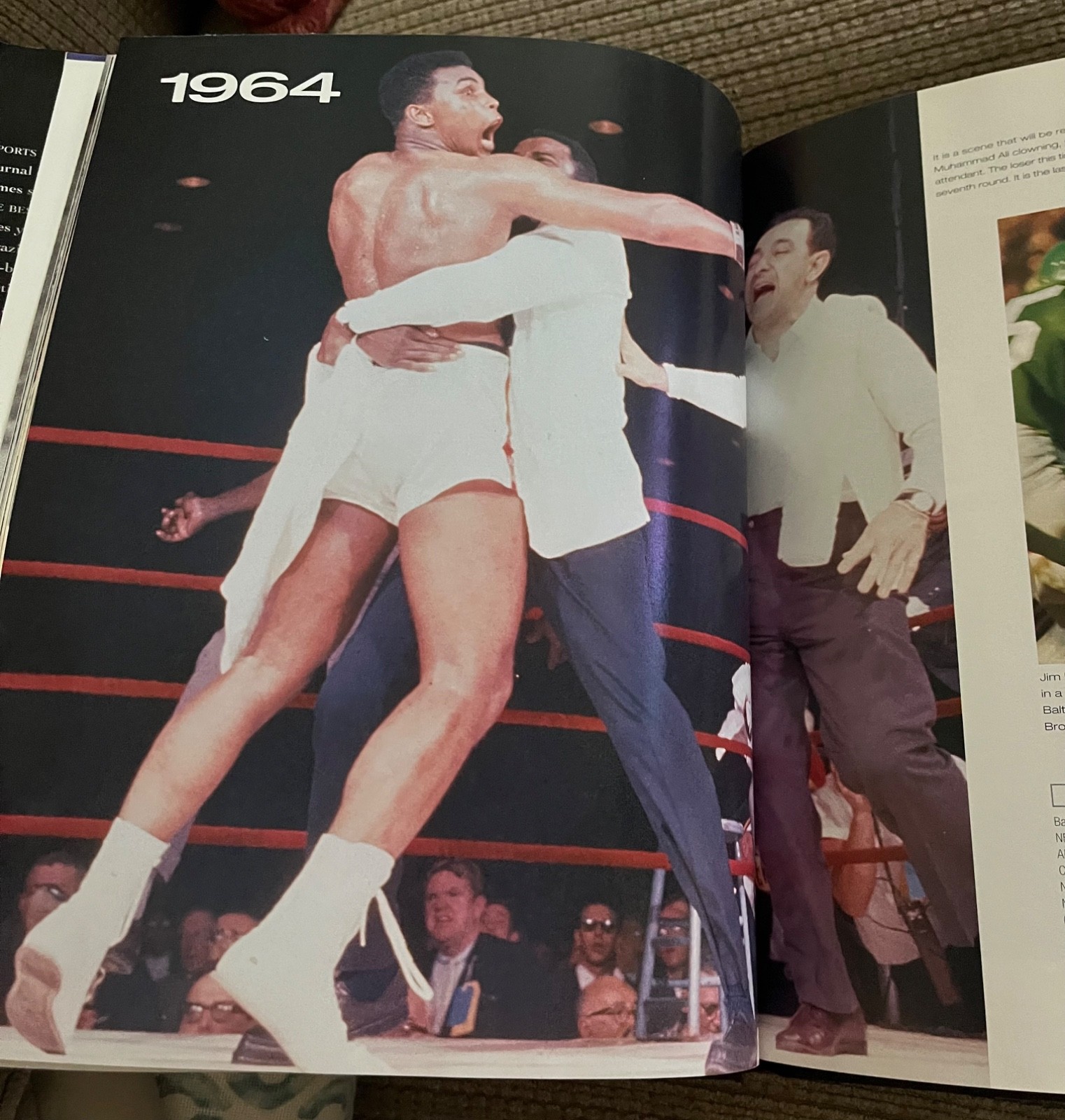 1996 Hard Cover The Best Of Sports Illustrated 1954-1995 Muhammad Ali Cover!RARE