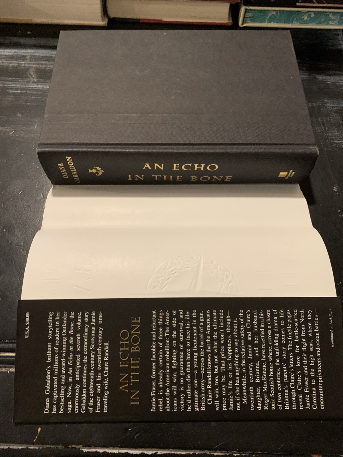 An Echo in the Bone : A Novel by Diana Gabaldon 2009 Hardcover 1st/1st Edition