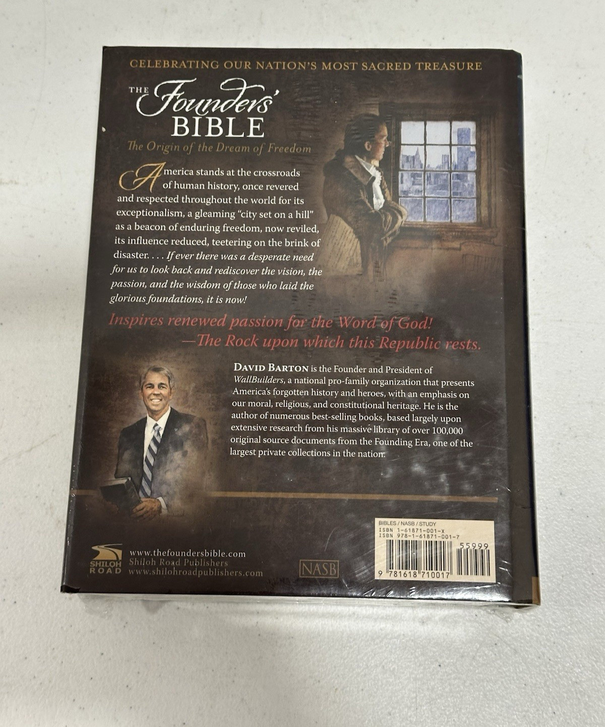 Founders’ Bible NASB Hardcover by David Barton Hardcover)
