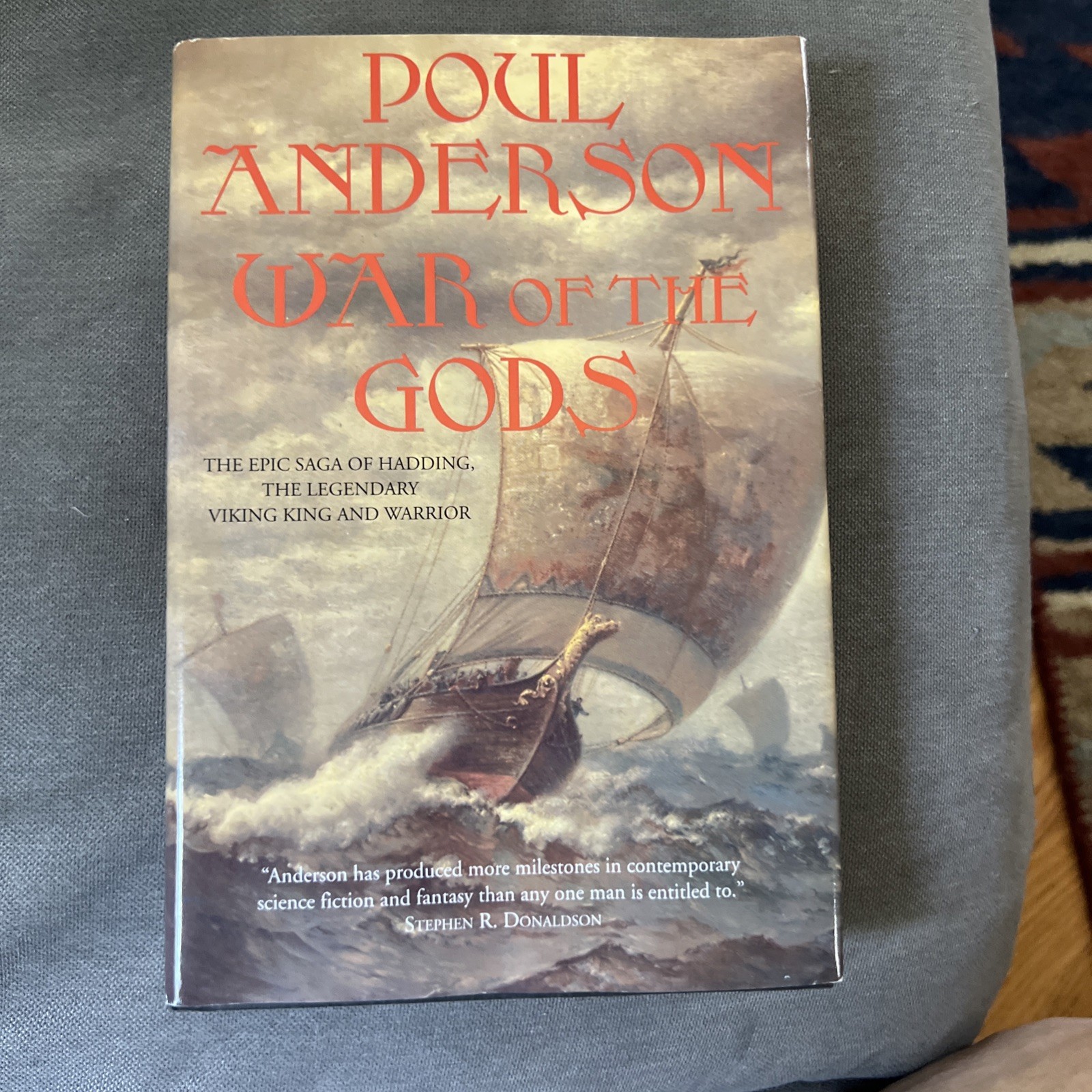 War of the Gods by Paul Anderson (1997, Hardcover) Never Read