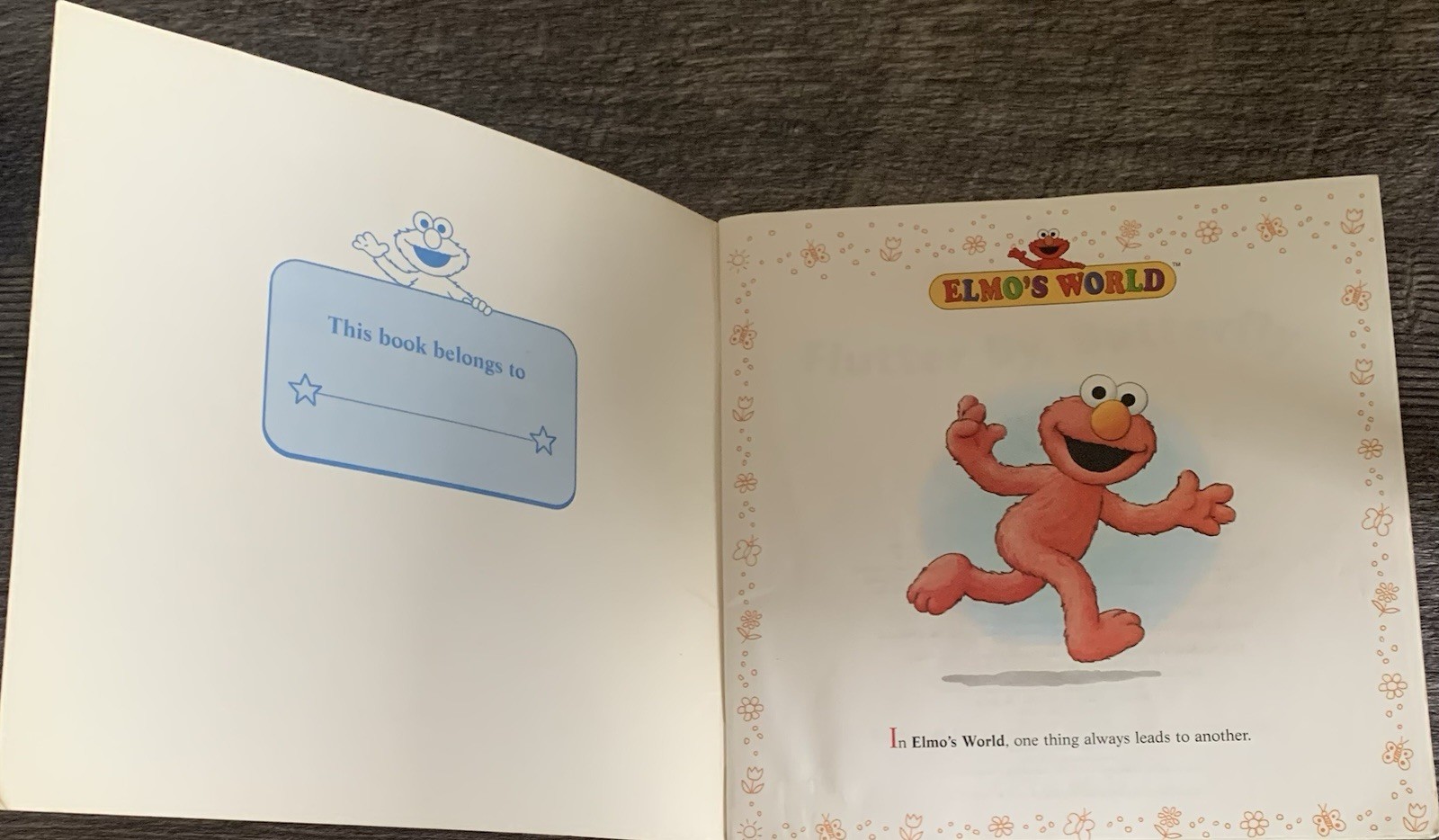 RARE! Lot Of 3: 1st Vtg Trade PB Ed. Jim Henson’s CTW Elmo Books Set; ACCEPTABLE