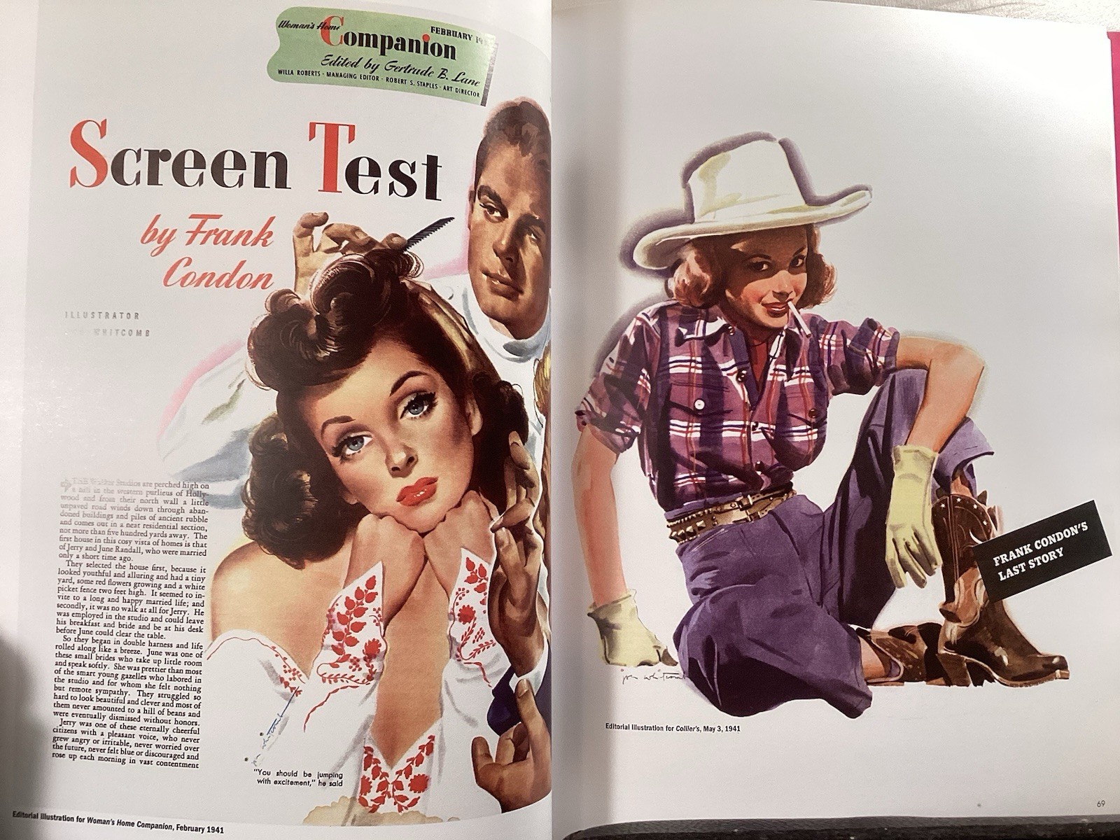 The Art Of Jon Whitcomb; Text By Daniel Zimmer; Illustrated Press; Out Of Print
