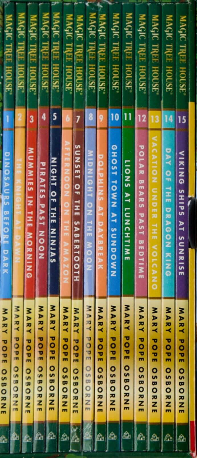 Magic Tree House Library Collection Box Set: Books 1 – 15 (Paperback)