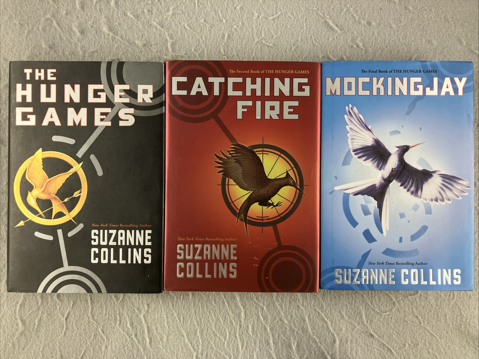 The Hunger Games Trilogy Box Set by Suzanne Collins (1st Edition Hardcovers 2008