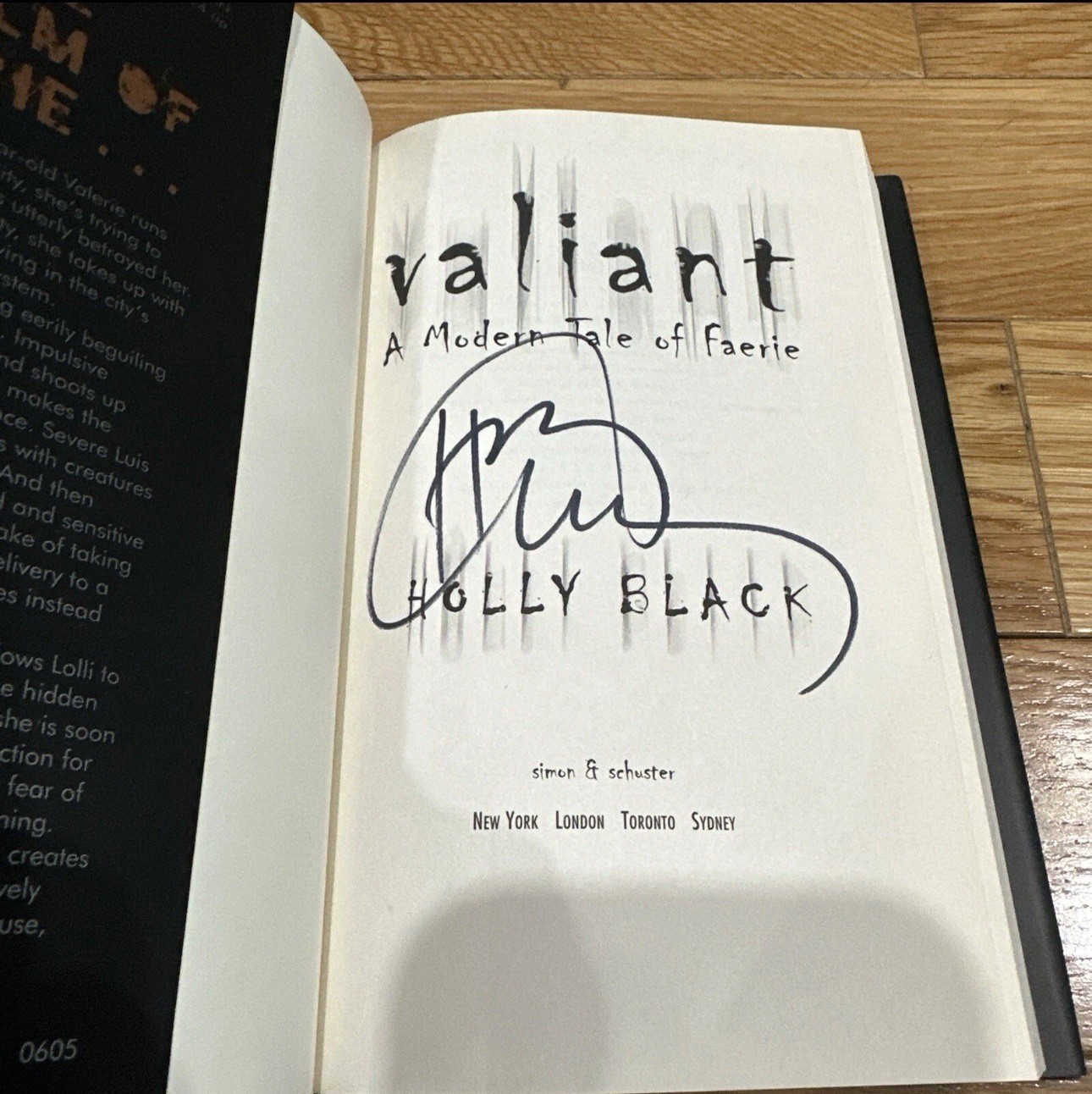 A Modern Faerie Tale Series by Holly Black SIGNED 1st Edition Hardcover