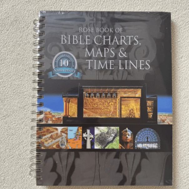 Rose Book of Bible Charts, Maps & Timelines – Full-Color Illustrated Reference