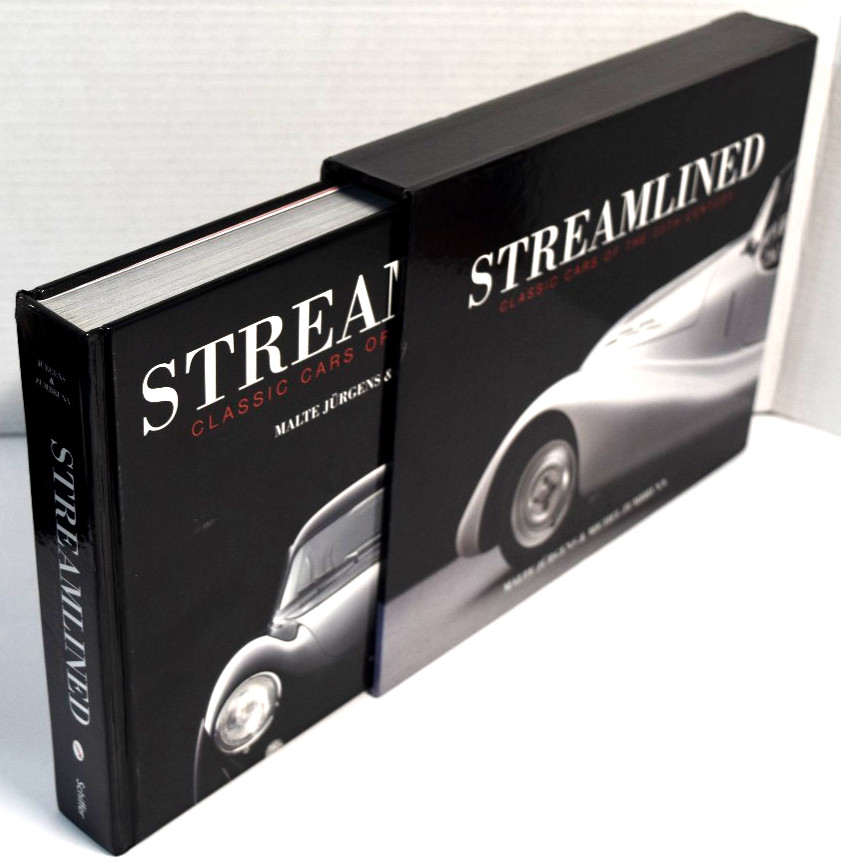 Streamlined:Classic Cars of the 20th Century, Hardcover: Jurgens, Malte; *NICE*