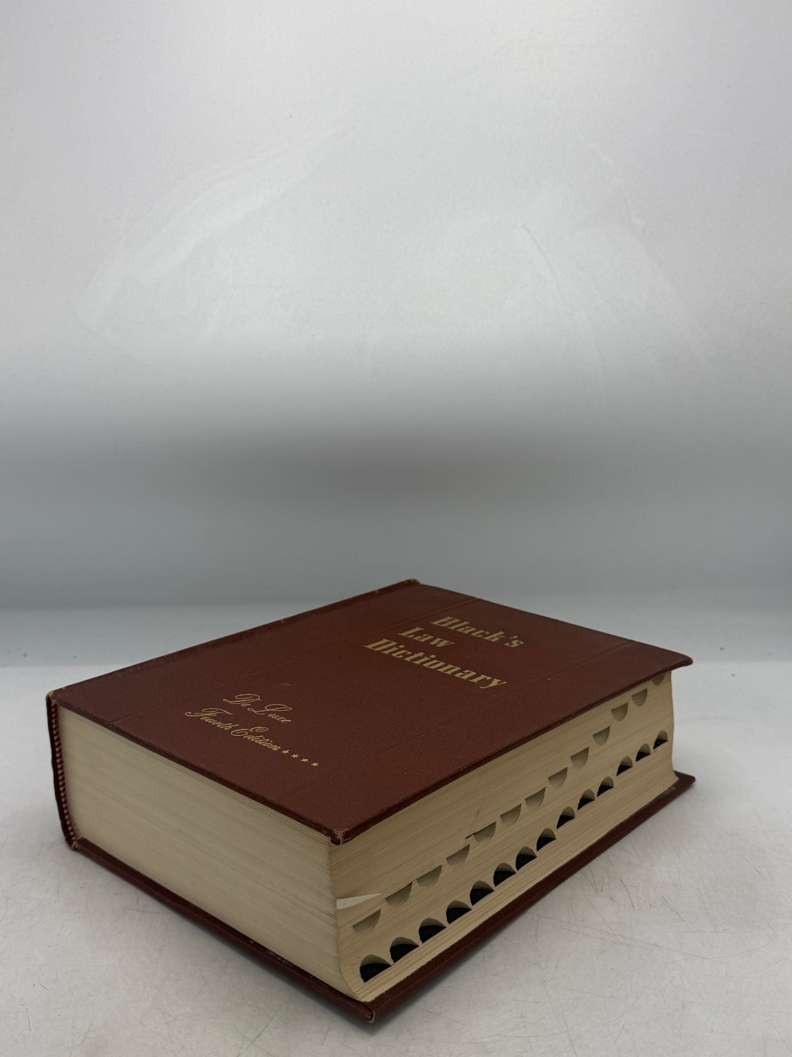 Black’s Law Dictionary Henry Campbell Black 1957 Deluxe Fourth Edition West