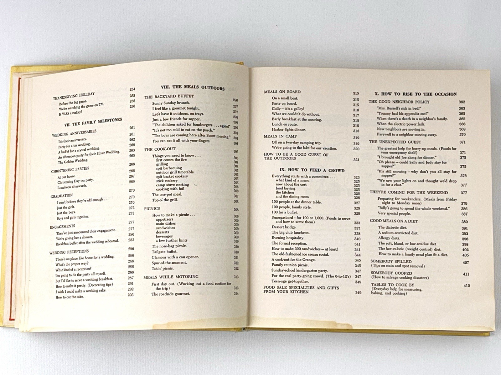 Vintage The General Foods Kitchens Cookbook 1959 1st Printing 436 Pages