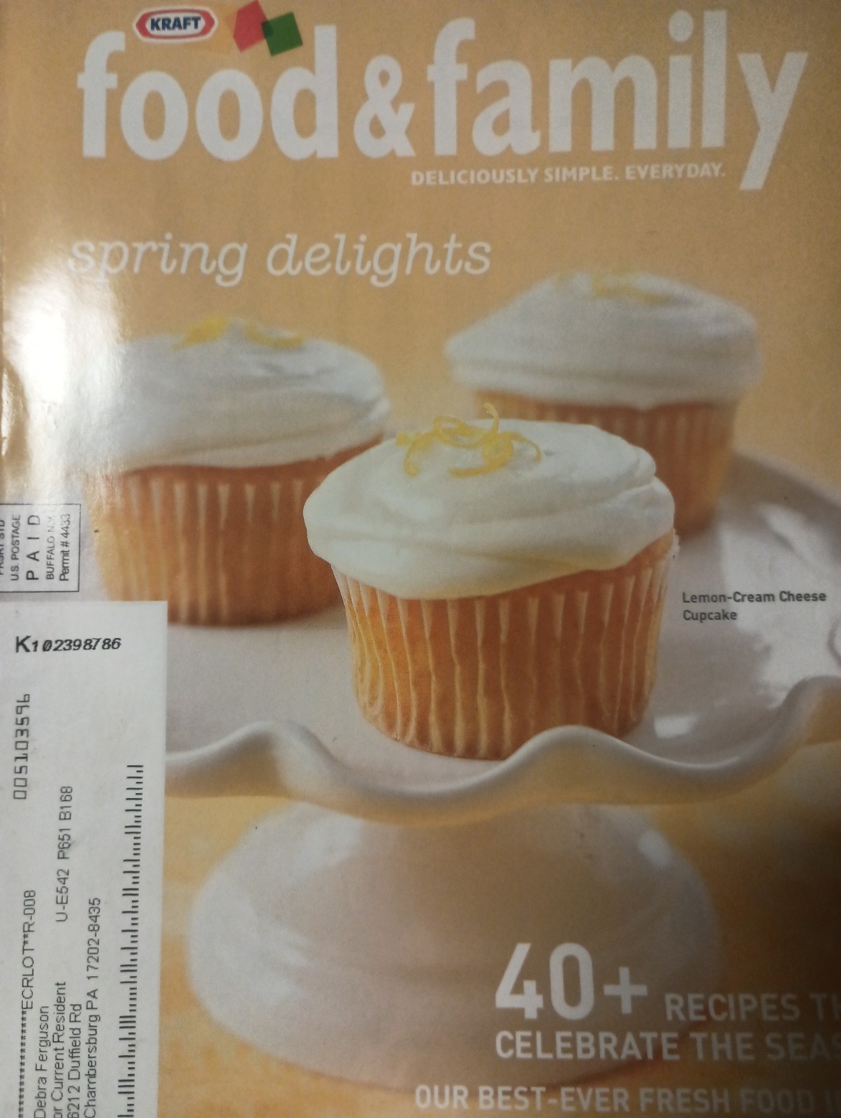 Kraft Food and Family Best 40+ Recipes That Celebrate The Season Spring 2008 V1