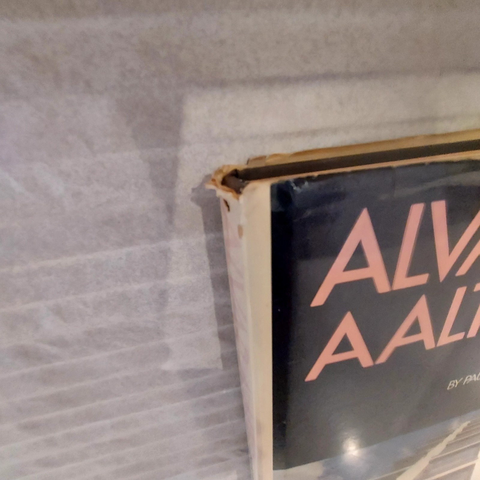 Alvar Aalto And The International Style Paul David Pearson 1978 1st. Publ. HC DJ