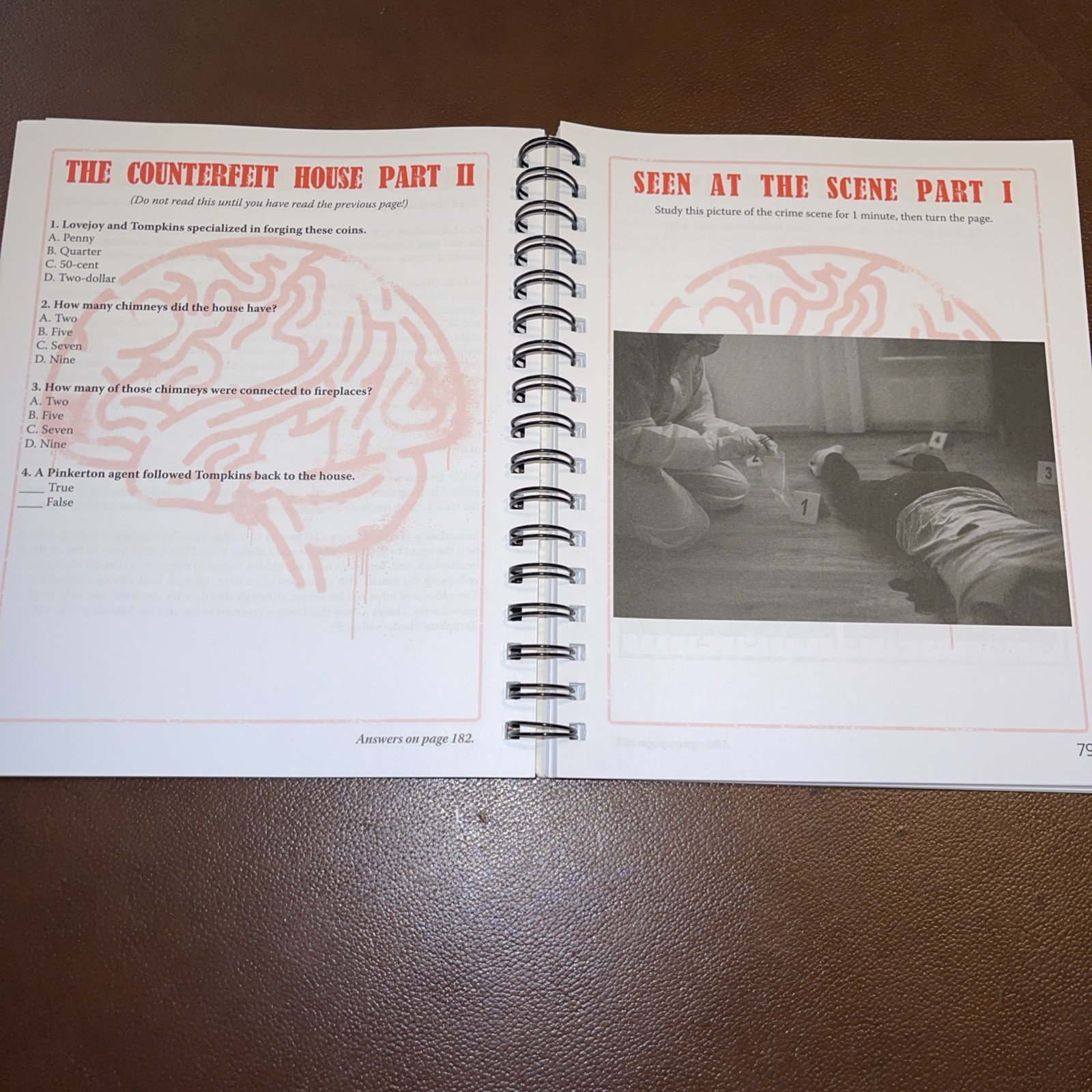 Brain Games Ser.: Brain Games – Criminal Mind Puzzles : Collect the Clues and…
