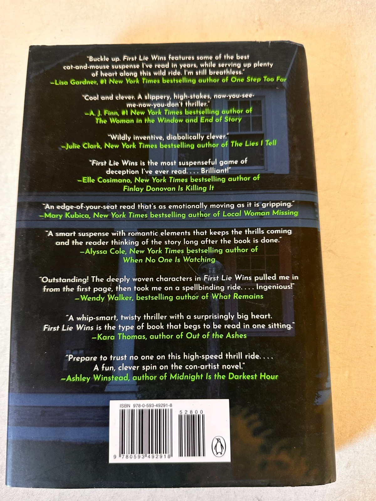 First Lie Wins: Reese’s Book Club : A Novel by Ashley Elston (2024, Hardcover)