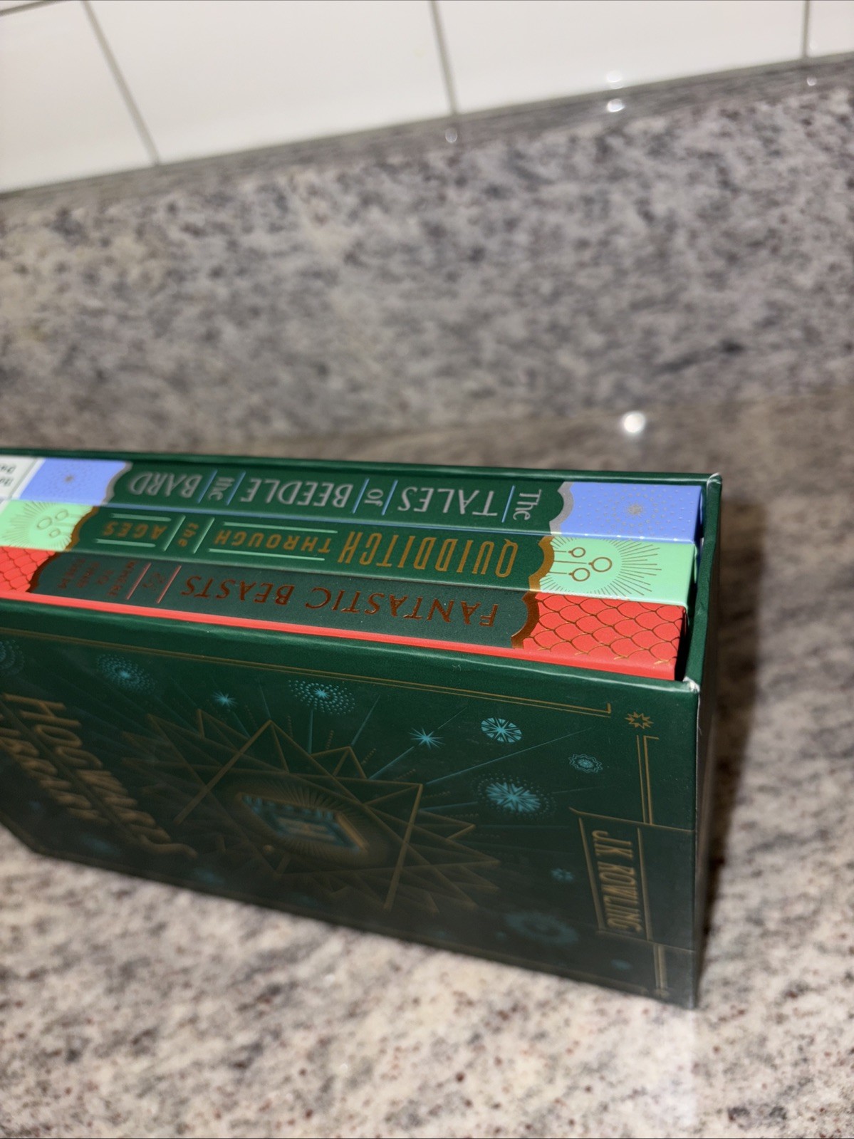 The Hogwarts Library hardcover book box set (3-book collection) J.K. Rowling