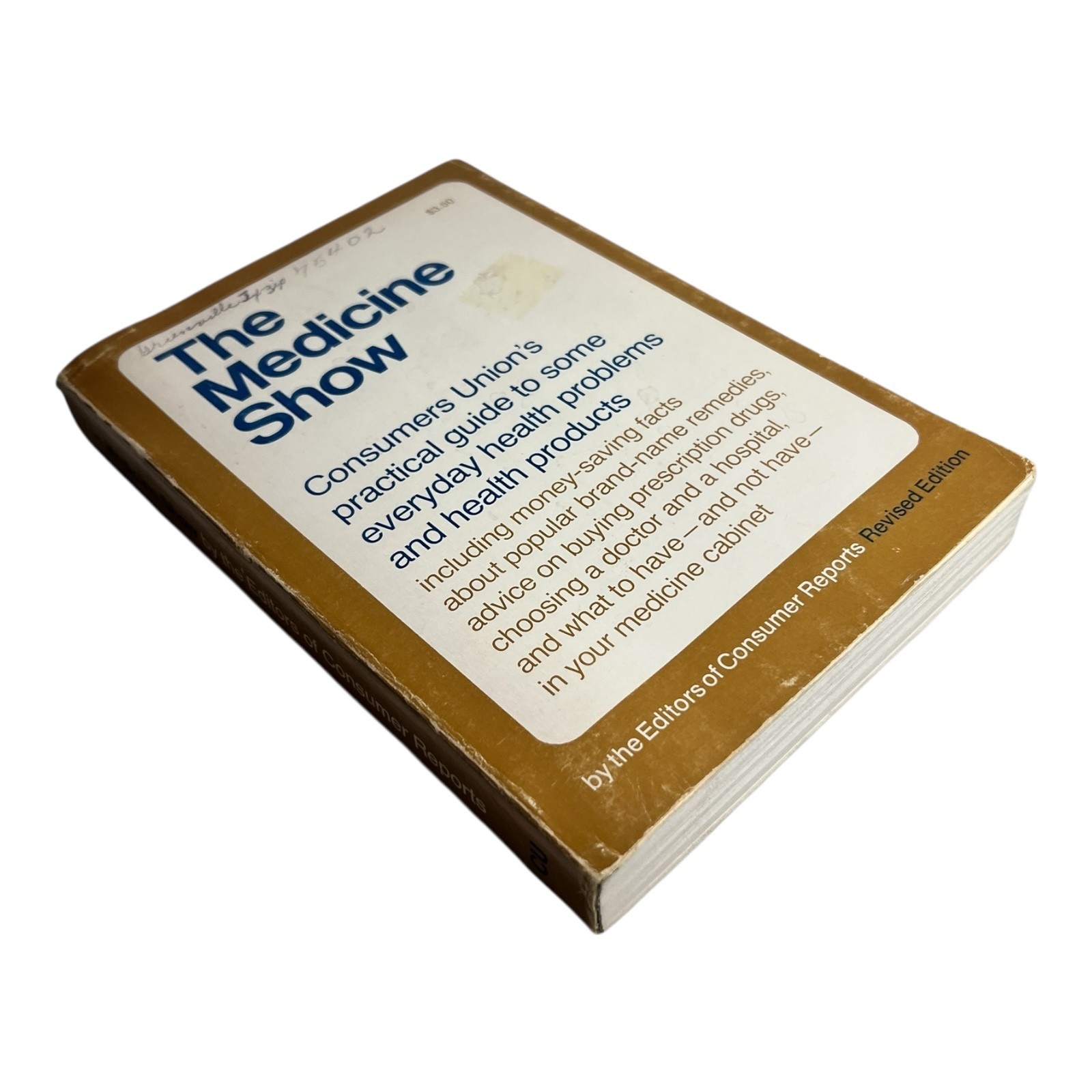 The Medicine Show Consumers Union Revised Edition Health Guide Book