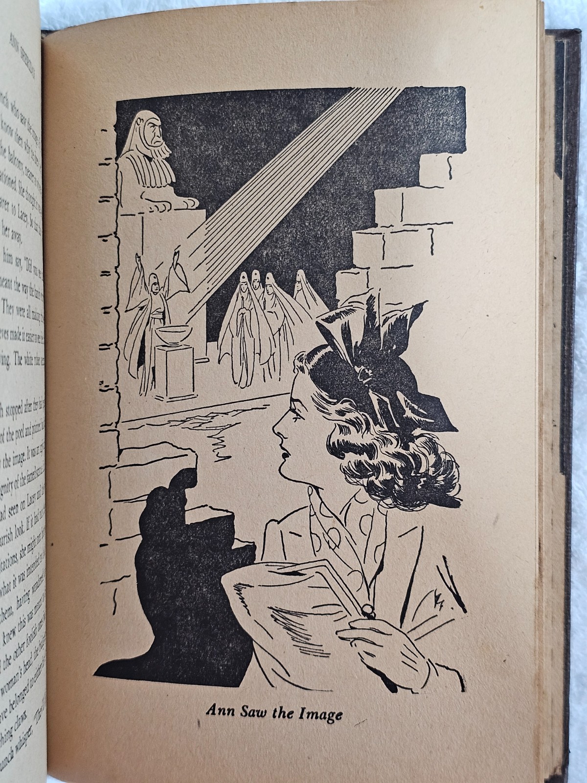 Ann Sheridan Sign of the Sphinx 1943 Whitman Authorized Hollywood 1st Ed. Print