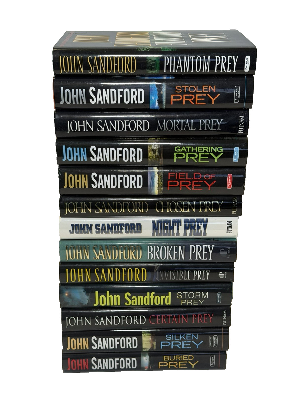 Lot Of 13 John Sanford Thrillers Hardcover Novels – Prey Series Novels