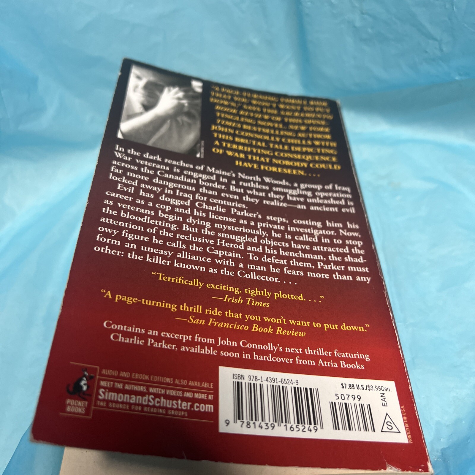 The Whisperers; Charlie Parker Series paperback, John Connolly-Actual Book