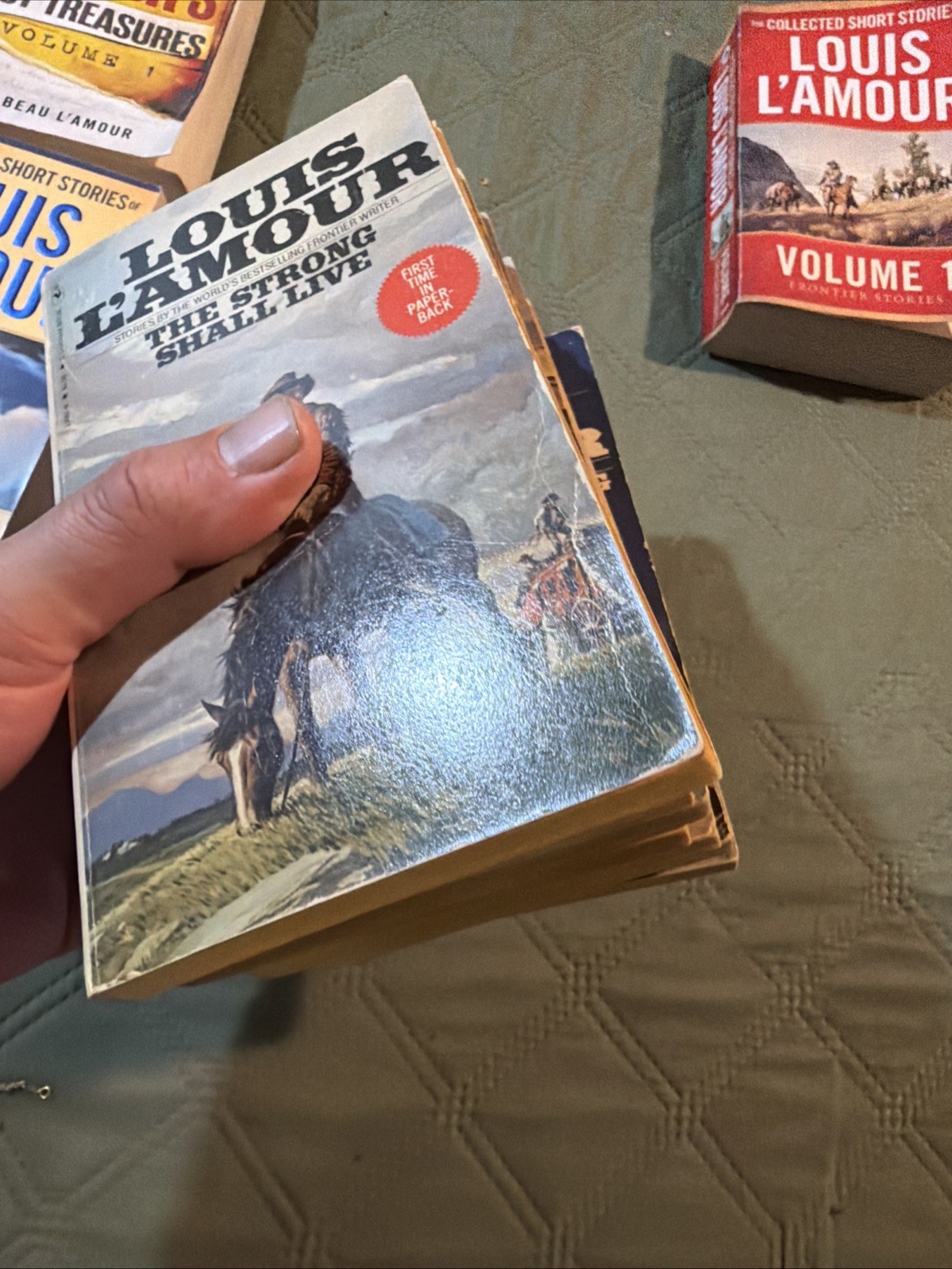 Huge Louis L’Amour Lot 11 Western Paperback Books Vintage Collection
