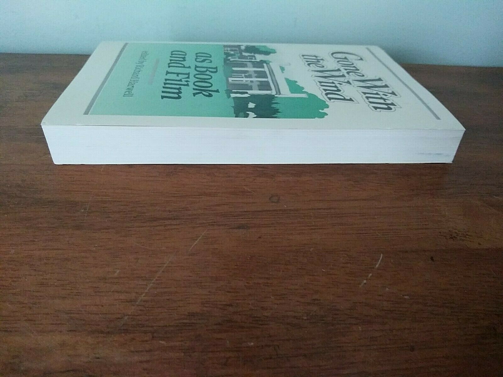 Vintage ” Gone With The Wind AS A BOOK AND FILM ” SOFTCOVER 1987 ~ 1st PB Ed