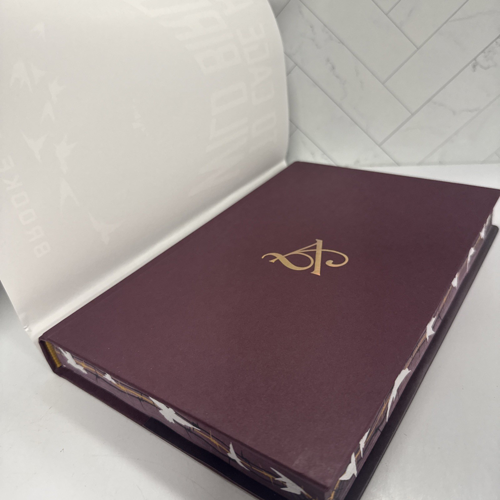 To Cage A Wild Bird By Brooke Fast Allurial Special Edition Edges Hardcover