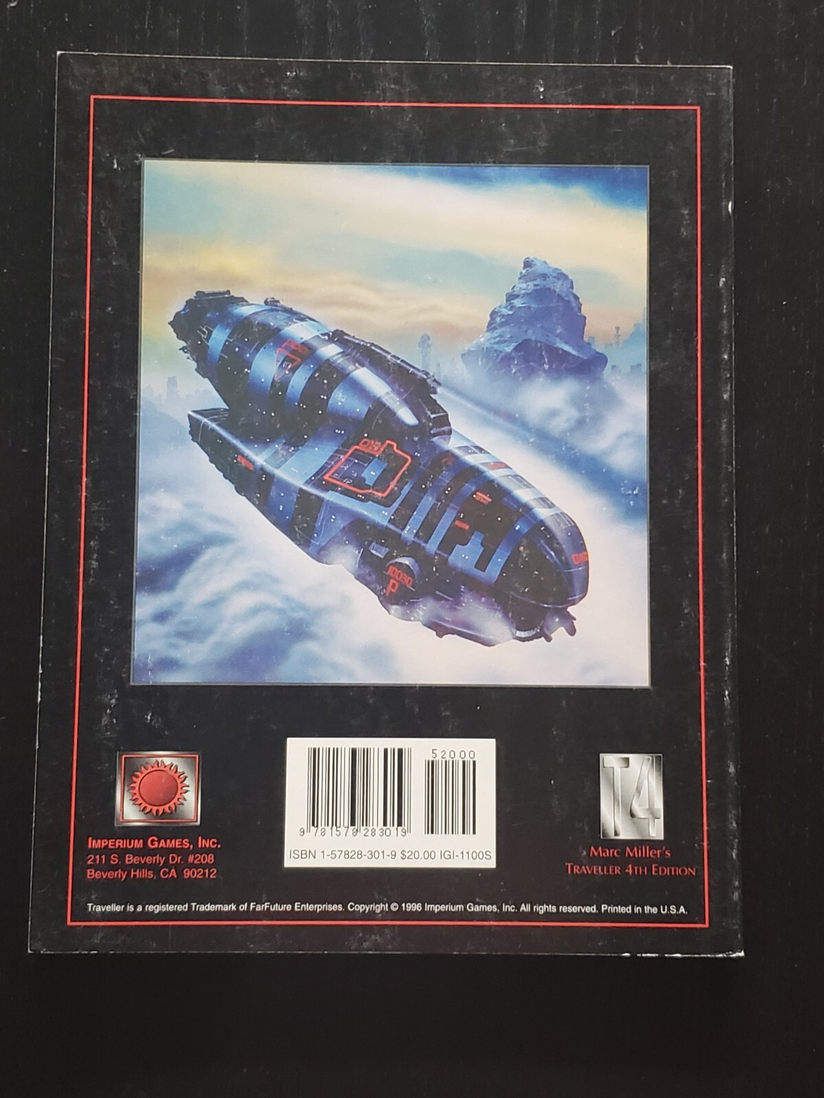 Marc Miller’s Traveller STARSHIPS 4th Edition Softcover