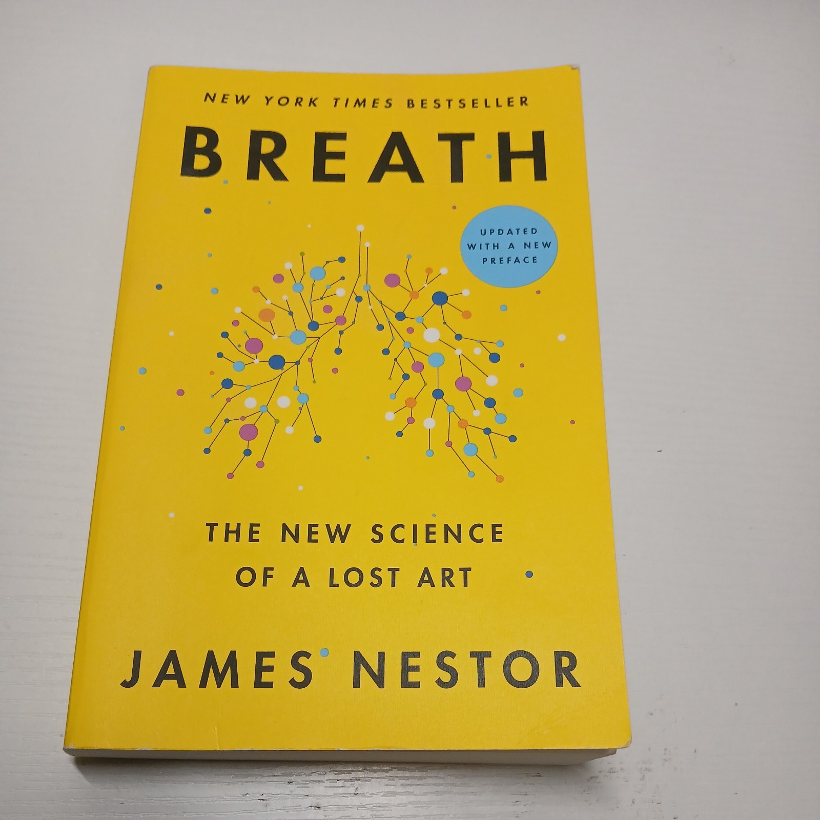 Breath: The New Science of a Lost Art – Paperback, by Nestor James – V.GOOD 1L1