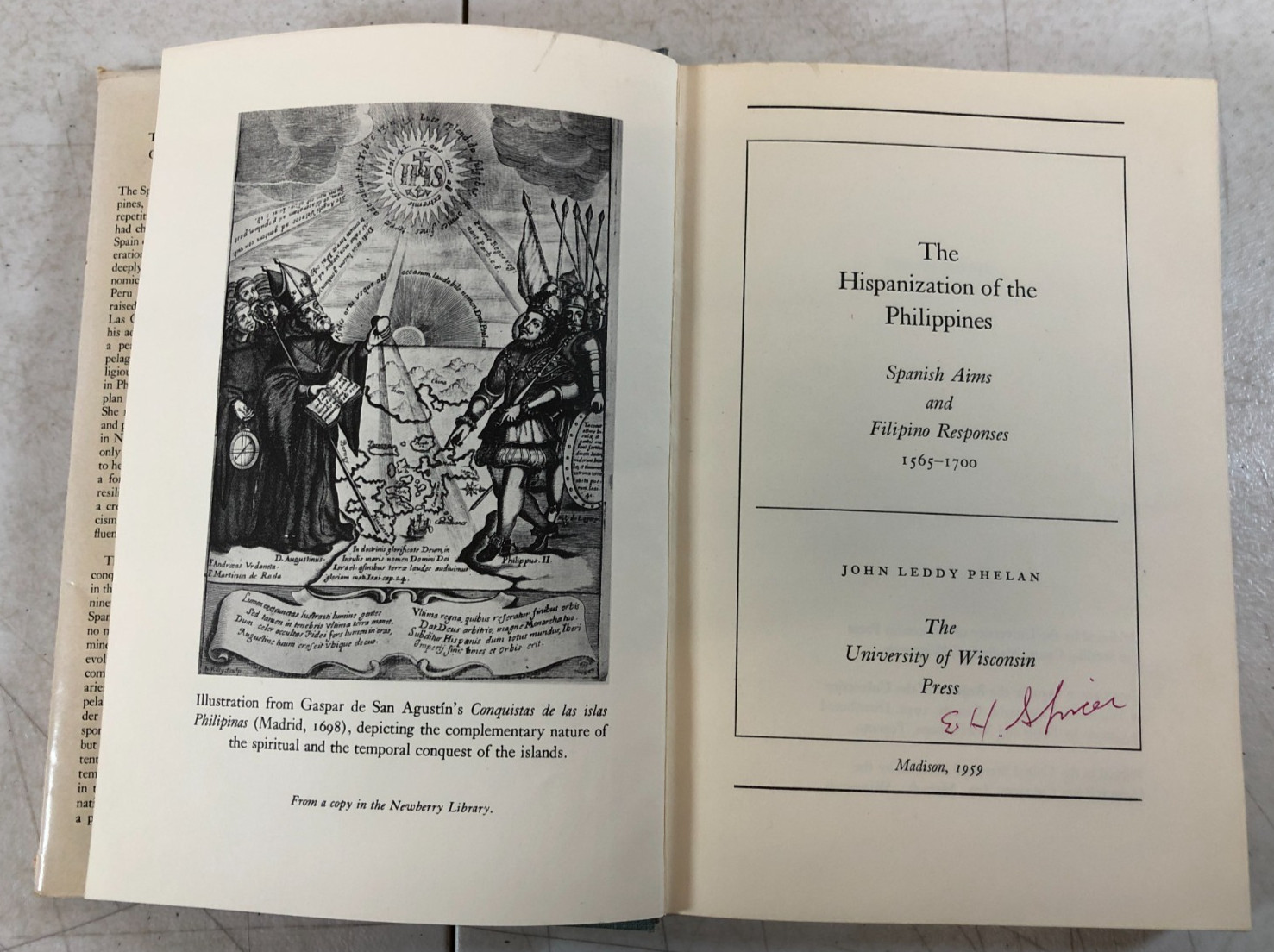 The Hispanization of the Philippines, John Leddy Phelan, 1959 E-90