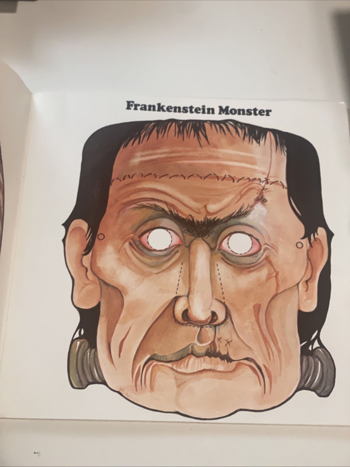Halloween Masks by Anthony Rao 1982 Paperback Book Random House