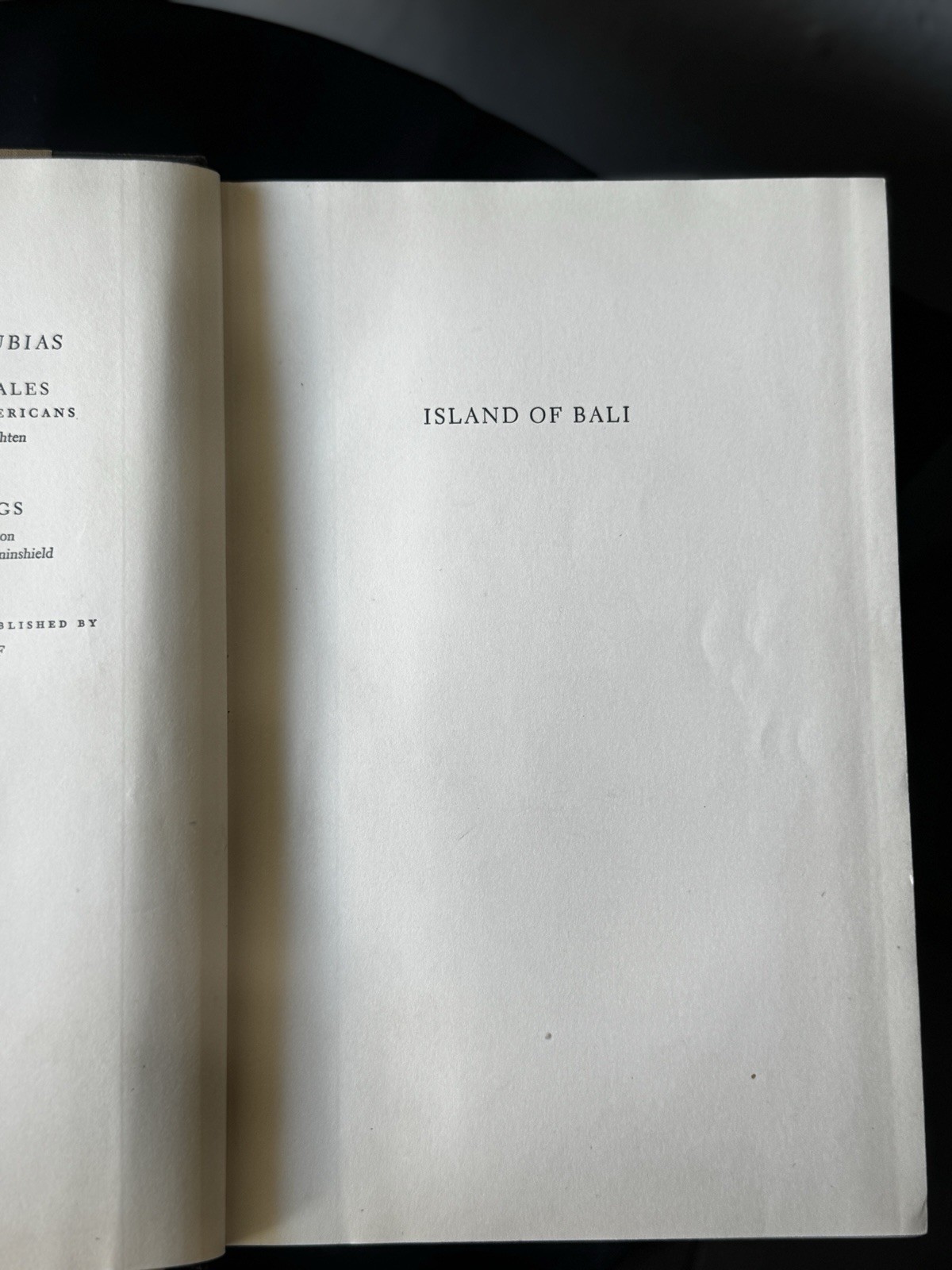 1937 Island of Bali Miguel Covarrubias 1st Edition Knopf Borzoi Hardcover