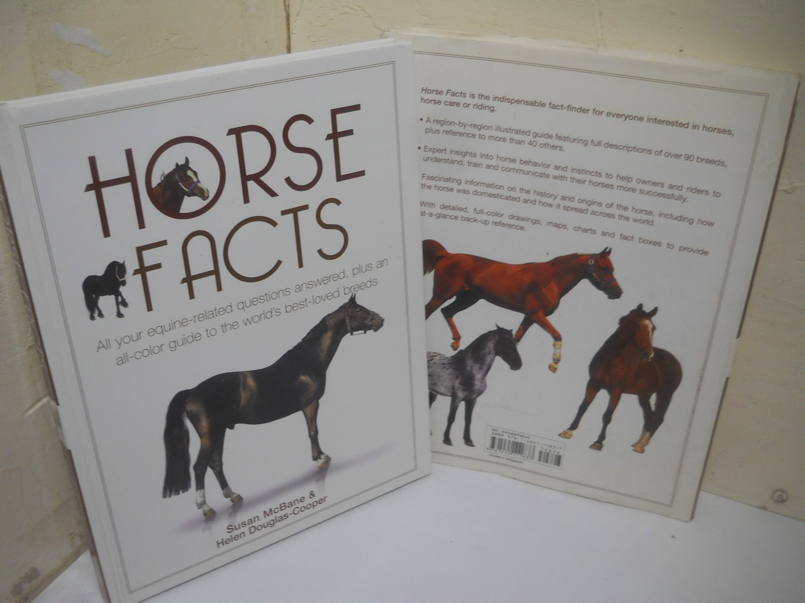 Horse Facts by Susan McBane & Helen Dougla-Cooper ~ Fine HCDJ ~ Ships Boxed