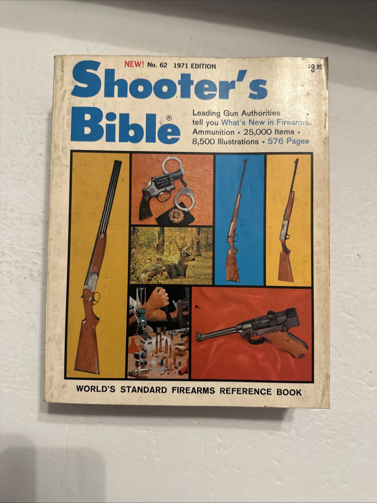 The Shooter’s Bible book lot 1971 1975 Vintage Firearms Reference Book