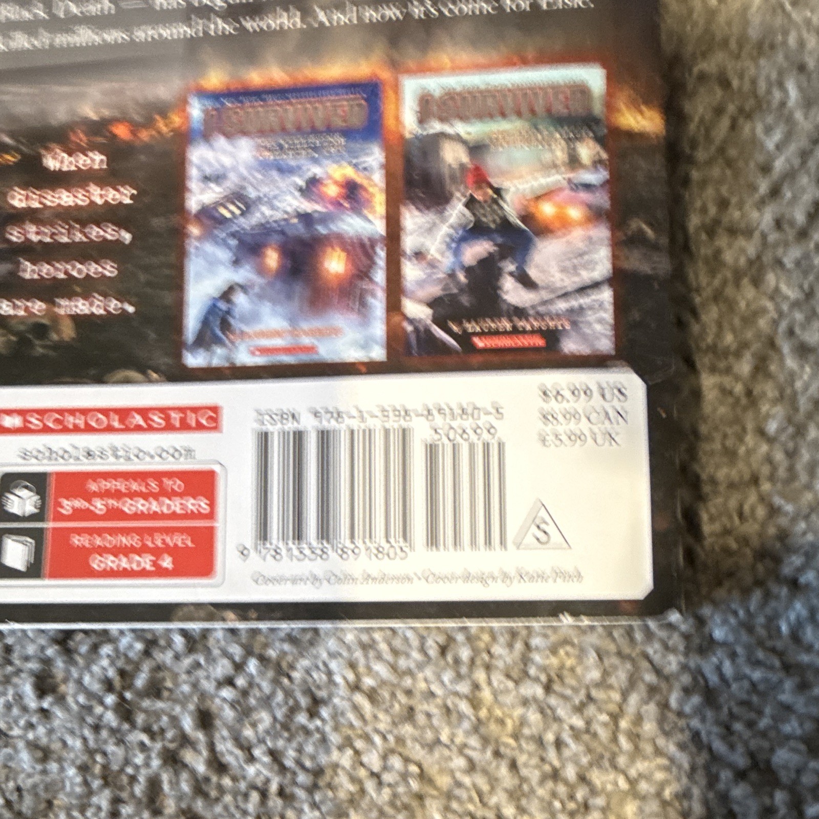 Scholastic I Survived #24: The Black Death, 1348 Lauren Tarshis PB 2024 Illus