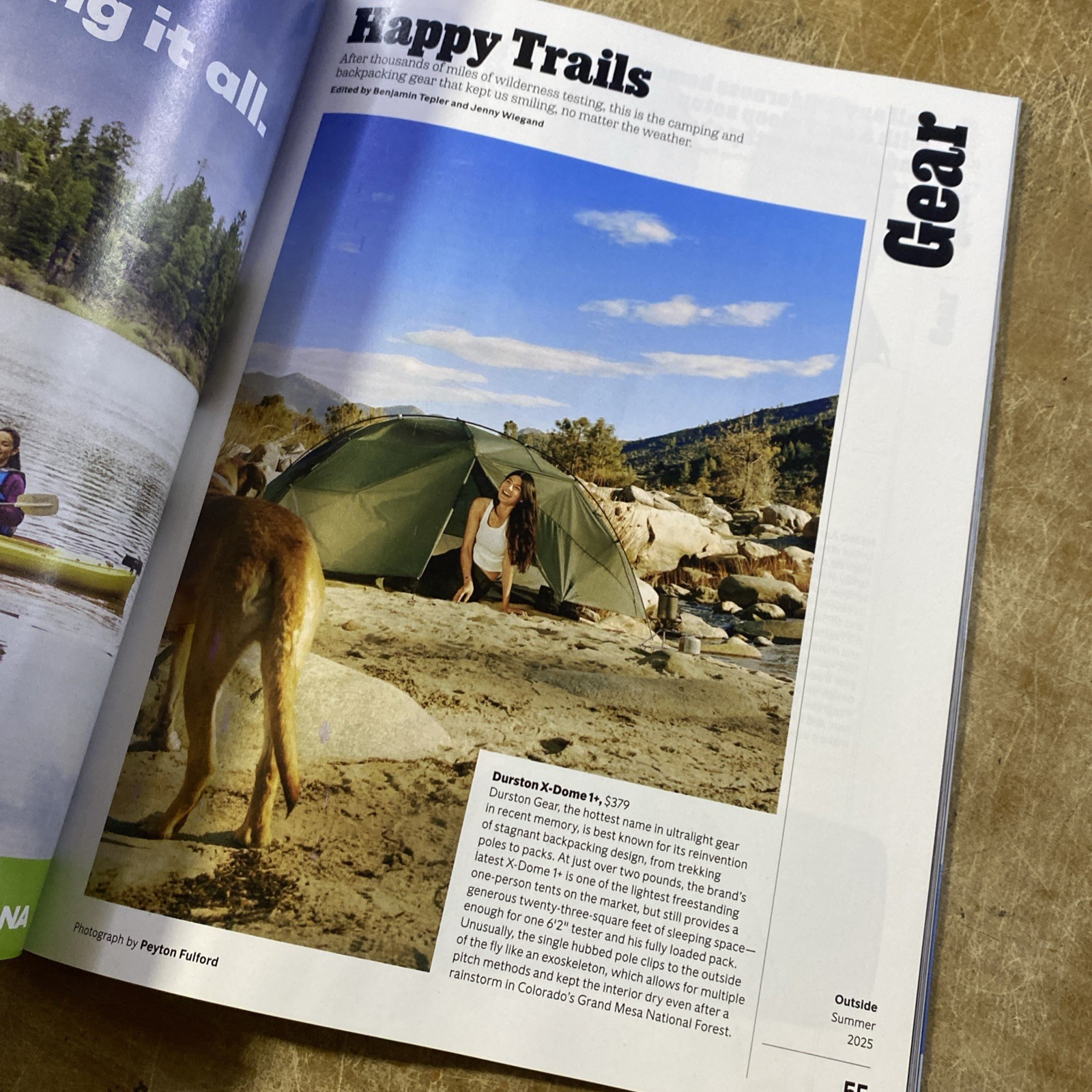 Outside Magazine Summer August 2025 Issue Find your Crew! Albert Lin
