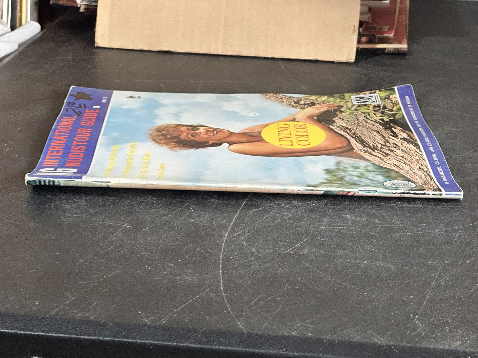 ING International Nudistour Guide No. 11 Living Color Edition VINTAGE RARE NUDE