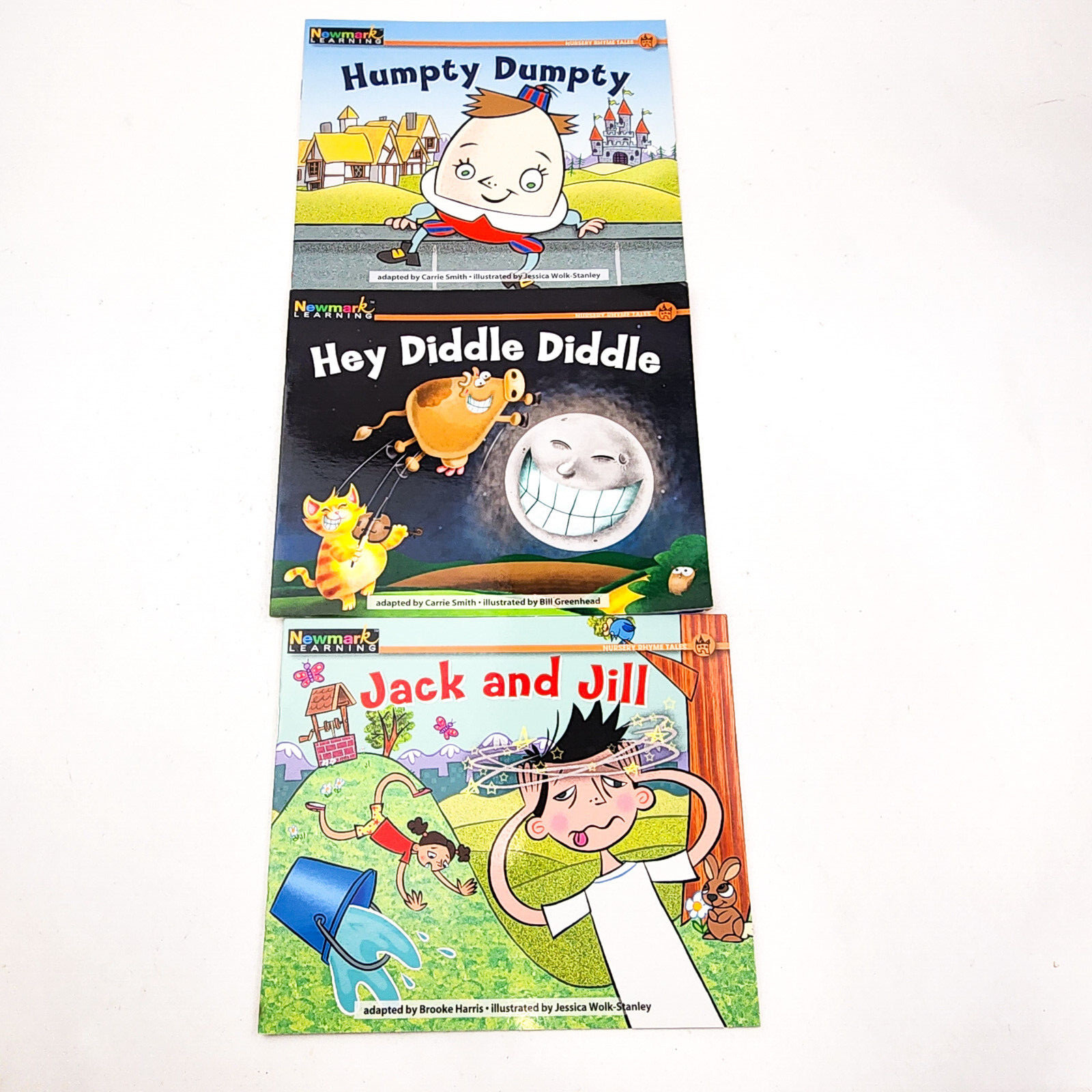 Newmark Learning Rising Readers Leveled Books Nursery Rhyme Tales set of 12 2011