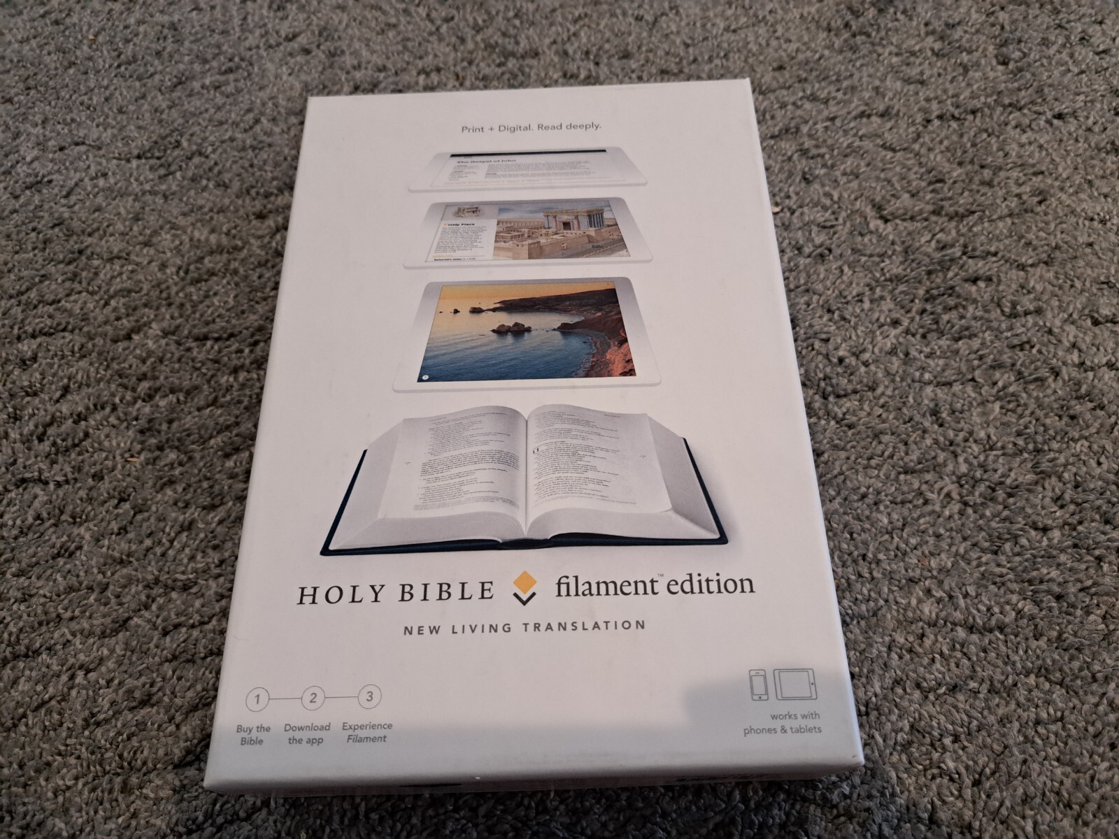 Holy Bible Filament Edition New Living Translation NLT