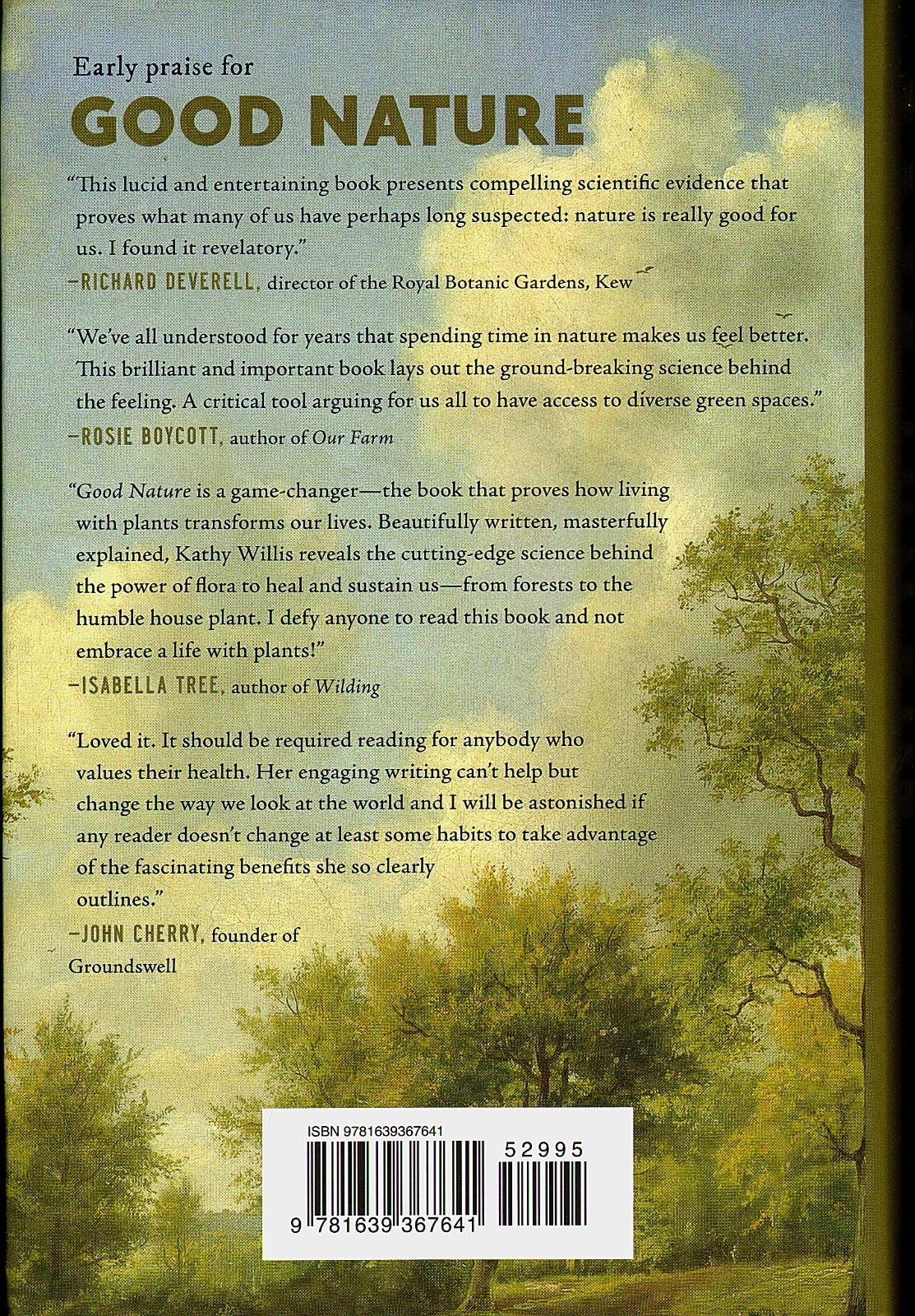 GOOD NATURE-How Plants Are Good For Health/by Willis/Forests/Parks/NEW/HB/DJ/Ill