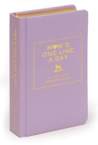 Mom’s One Line a Day: A Five-Year Memory Book – Diary – GOOD