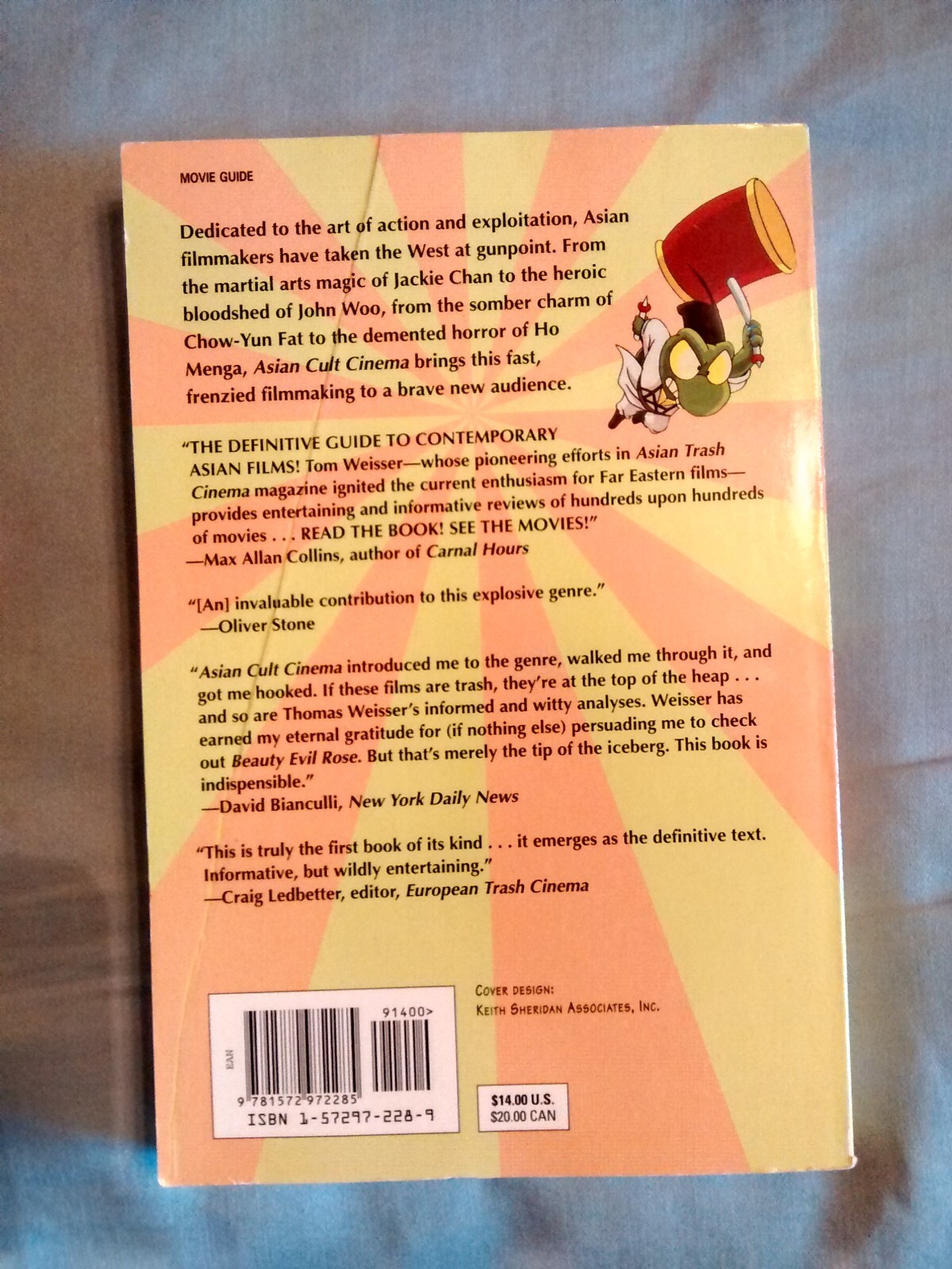 ASIAN CULT CINEMA- Thomas Weisser, ’97 1st PB Print*Reviews From Classic Fanzine