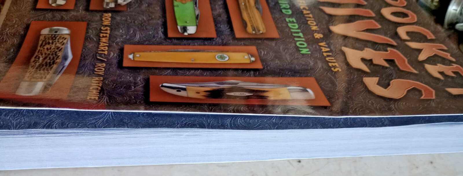 BIG BOOK OF POCKET KNIVES 3RD/THIRD EDITION RON STEWART ROY RITCHIE PB/PAPERBACK