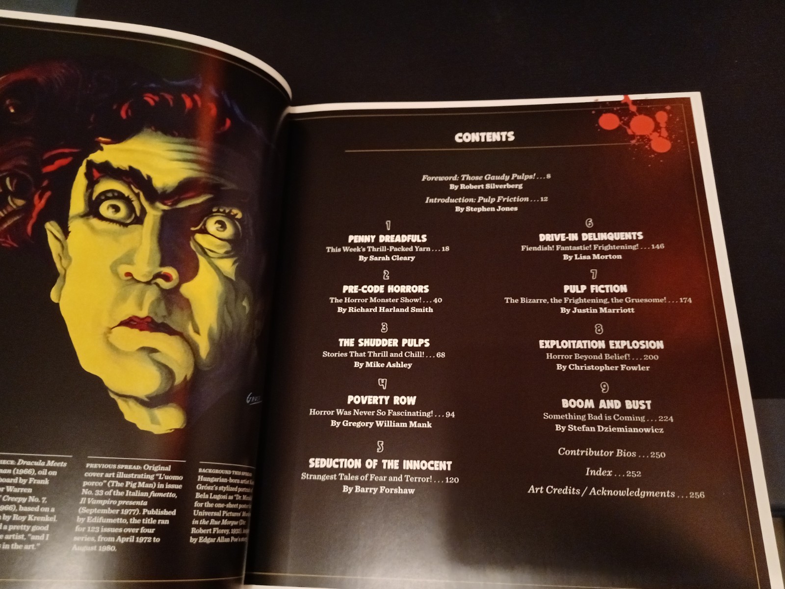 The Art of Pulp Horror: An Illustrated History By Stephen Jones(Hardback Book)