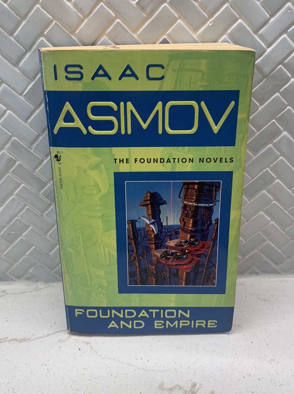 FOUNDATION Novels by Isaac Asimov Lot of 3 mm paperback set + Prelude three PICS
