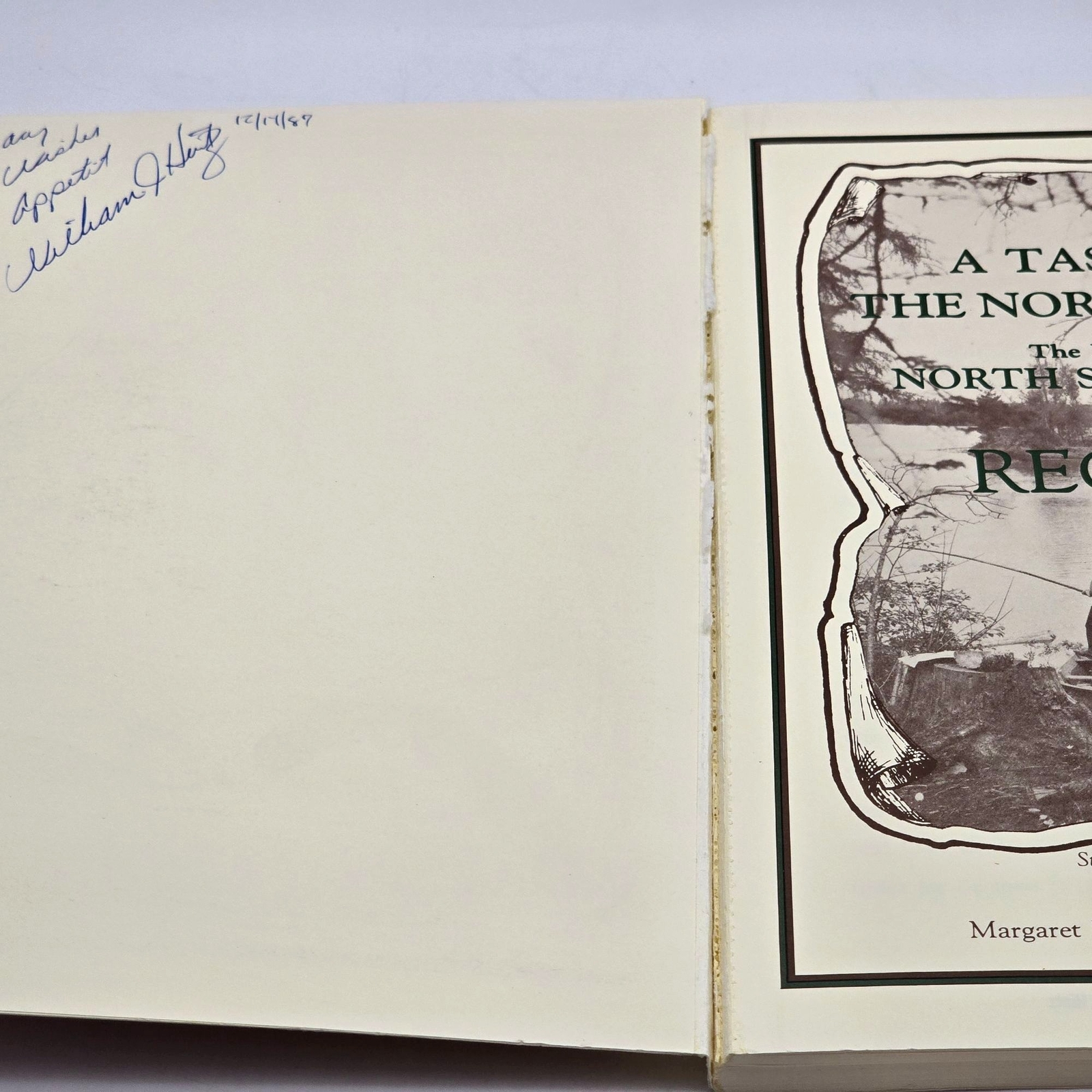 The History of North Star Lodge A Taste of the Northwoods w/Recipes Signed 1987