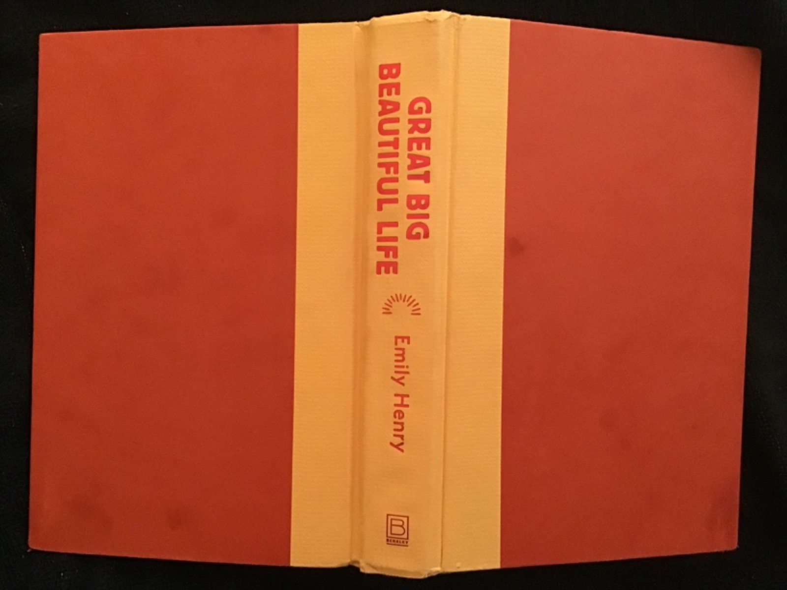 Great Big Beautiful Life- by Emily Henry (2025, Hardcover) USED – GOOD-418 pages