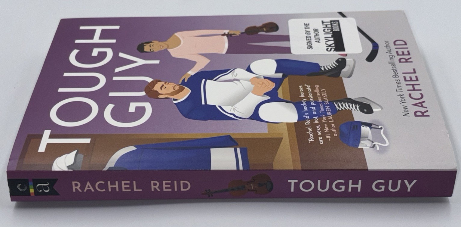 RACHEL REID TOUGH GUY SIGNED AUTOGRAPHED PAPERBACK BOOK HEATED RIVALRY HBO #1